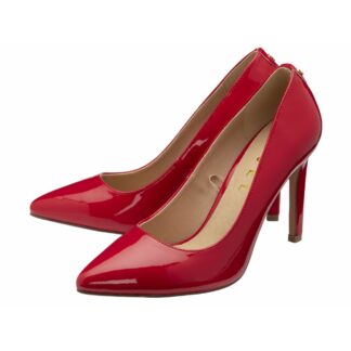 Red Patent Edson Court Shoes